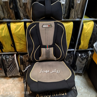 روکش صندلی پژوجدید405 سه کوهان طرح گوچی (تولیدی مهدیار)